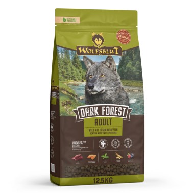 Wolfsblut Dark Forest Adult, Trockenfutter, 12,5 kg, WB784608
